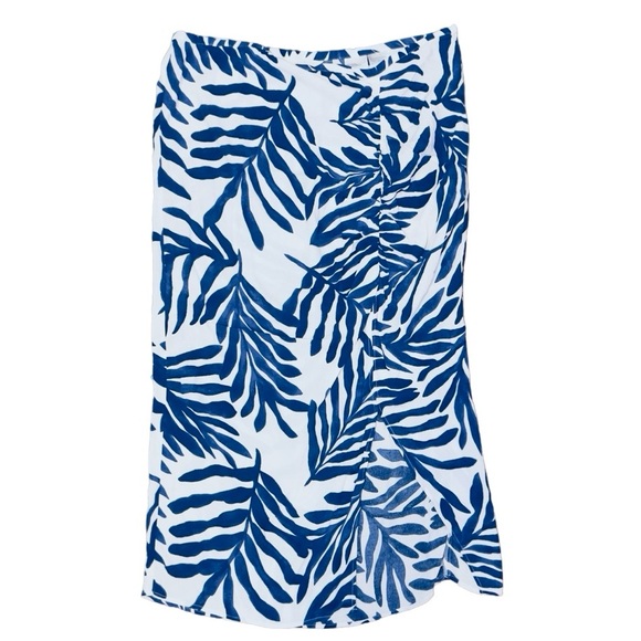 H&M Crepe High Slit Sarong Style Midi Skirt - Picture 3 of 4